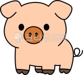 돼지, 꿀꿀, 아기돼지, 귀여운돼지, 십이간지, 사진,이미지,일러스트,캘리그라피 - Rosie30작가 크라우드픽 - 저작권 걱정 없는 상업용 이미지