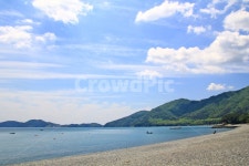 바다, 구름, 하늘, 풍경, 몽돌해수욕장, 사진,이미지,일러스트,캘리그라피 - jhyunsk작가 크라우드픽 - 저작권 걱정 없는 상업용 이미지