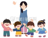 유치원, 어린이집, 어린이, 친구들, 친구, 사진,이미지,일러스트,캘리그라피 - wakenoguly작가 크라우드픽 - 저작권 걱정 없는 상업용 이미지