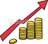 물가, 물가상승, 인플레이션, 오르는화살표, 동전, 사진,이미지,일러스트,캘리그라피 - ohhola028e작가 크라우드픽 - 저작권 걱정 없는 상업용... 