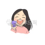 미소, 웃음, 함박웃음, 여자, 여자아이, 사진,이미지,일러스트,캘리그라피 - 민트하나작가 크라우드픽 - 저작권 걱정 없는 상업용 이미지