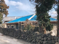 제주도, 마을, 돌담길, 파란지붕, 골목, 사진,이미지,일러스트,캘리그라피 - 순두부작가 크라우드픽 - 저작권 걱정 없는 상업용 이미지