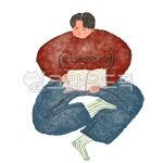 책, 책읽는남자, 서점, 책방, 문서, 사진,이미지,일러스트,캘리그라피 - MyBirthday작가 크라우드픽 - 저작권 걱정 없는 상업용 이미지