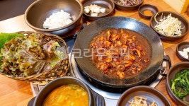 쭈꾸미, 철판쭈꾸미, 철판, 음식, 볶음, 사진,이미지,일러스트,캘리그라피 - 김군작가 크라우드픽 - 저작권 걱정 없는 상업용 이미지