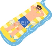 썬텐, 여름, 방학, 여름방학, 휴가, 사진,이미지,일러스트,캘리그라피 - 그림점빵작가 크라우드픽 - 저작권 걱정 없는 상업용 이미지