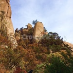 등산, 가을, 가을단풍, 도봉산, 마당바위, 사진,이미지,일러스트,캘리그라피 - 흔긍작가 크라우드픽 - 저작권 걱정 없는 상업용 이미지
