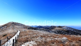 하늘, 소백산능선, 길, 계단, 비로봉, 사진,이미지,일러스트,캘리그라피 - 가는세월작가 크라우드픽 - 저작권 걱정 없는 상업용 이미지