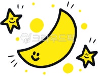 달, 별, 반짝, moon, stars, 사진,이미지,일러스트,캘리그라피 - cookyimage작가 크라우드픽 - 저작권 걱정 없는 상업용 이미지