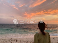 노을, 제주도, 우도, 강아지, 하늘, 사진,이미지,일러스트,캘리그라피 - Nmyscan1213작가 크라우드픽 - 저작권 걱정 없는 상업용 이미지