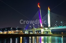 공촌교, 인천, 정서진, 공촌천, 청라지구, 사진,이미지,일러스트,캘리그라피 - Deep bLUE작가 크라우드픽 - 저작권 걱정 없는 상업용 이미지