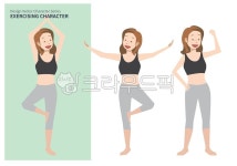 피트니스, 요가, 다이어트, 건강, 일러스트, 사진,이미지,일러스트,캘리그라피 - tunasalmon작가 크라우드픽 - 저작권 걱정 없는 상업용 이미지