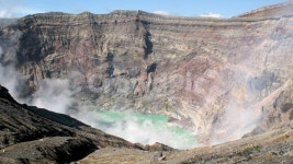 일본, 구마모토, 아소산, 화산, 활화산, 사진,이미지,일러스트,캘리그라피 - 세상속으로작가 크라우드픽 - 저작권 걱정 없는 상업용 이미지
