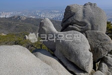 물개바위, 바위, 기암괴석, 용봉산, 팔봉산, 사진,이미지,일러스트,캘리그라피 - Deep bLUE작가 크라우드픽 - 저작권 걱정 없는 상업용 이미지