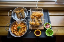 음식, food, 분식, 떡볶이, 튀김, 사진,이미지,일러스트,캘리그라피 - Ncar3876작가 크라우드픽 - 저작권 걱정 없는 상업용 이미지