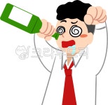 음주, 주당, 주정뱅이, 술주정, 술취한, 사진,이미지,일러스트,캘리그라피 - jieunart673작가 크라우드픽 - 저작권 걱정 없는 상업용 이미지