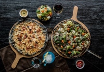 피자, 씬피자, 올리브피자, 샐러드피자, 푸드스타일링, 사진,이미지,일러스트,캘리그라피 - 포토그래퍼달래작가 크라우드픽 - 저작권 걱정 없는... 