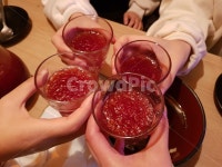 과일소주, 건배, 술, 짠, 술자리, 사진,이미지,일러스트,캘리그라피 - 유영작가 크라우드픽 - 저작권 걱정 없는 상업용 이미지