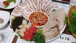 문어숙회, 보쌈, 문어보쌈, 안주, 문어, 사진,이미지,일러스트,캘리그라피 - 킴쿠크작가 크라우드픽 - 저작권 걱정 없는 상업용 이미지