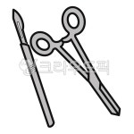 메스, 가위, 의료기, 의료장비, 병원, 사진,이미지,일러스트,캘리그라피 - 올타쿠나작가 크라우드픽 - 저작권 걱정 없는 상업용 이미지