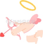 합성도안, 얼굴합성, 큐피드, 큐피트, 천사, 사진,이미지,일러스트,캘리그라피 - Bluewed작가 크라우드픽 - 저작권 걱정 없는 상업용 이미지