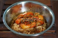 총각김치, 국수, 비빔국수, 음식, 푸드 사진, 이미지 - Baenamoo작가 가장 한국적인 스톡 사진 - 크라우드픽