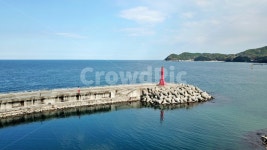 동해, 등대, 방파제, 빨간등대, 궁촌항, 사진,이미지,일러스트,캘리그라피 - 커피맨작가 크라우드픽 - 저작권 걱정 없는 상업용 이미지