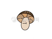 버섯, 버섯모양, 버섯얼굴, 표고버섯, 야채캐릭터, 사진,이미지,일러스트,캘리그라피 - 은 지작가 크라우드픽 - 저작권 걱정 없는 상업용 이미지