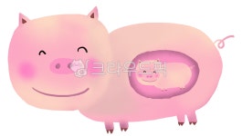 돼지, 새끼, 분홍돼지, 엄마, 새끼돼지, 사진,이미지,일러스트,캘리그라피 - 난이닷다작가 크라우드픽 - 저작권 걱정 없는 상업용 이미지