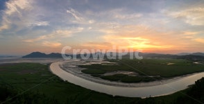 자연, 풍경, 순천만, 습지, 저녁, 사진,이미지,일러스트,캘리그라피 - humanimal작가 크라우드픽 - 저작권 걱정 없는 상업용 이미지