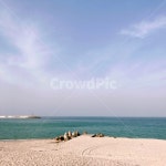 바다, 모래사장, 등대, 방파제, 해수욕장, 사진,이미지,일러스트,캘리그라피 - overthe작가 크라우드픽 - 저작권 걱정 없는 상업용 이미지