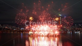 불꽃축제, 불꽃놀이, 한강, 서울, 불꽃, 사진,이미지,일러스트,캘리그라피 - choegc92작가 크라우드픽 - 저작권 걱정 없는 상업용 이미지