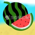 수박, 여름, 과일, 시원, 달달, 사진,이미지,일러스트,캘리그라피 - mintchocolate1120작가 크라우드픽 - 저작권 걱정 없는 상업용 이미지