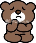 동물일러스트, 동물그림, 곰, 곰돌이, 곰일러스트, 사진,이미지,일러스트,캘리그라피 - 심실장작가 크라우드픽 - 저작권 걱정 없는 상업용 이미지