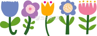 동그란꽃, 꽃손그림, 꽃요소, 간단한꽃, 꽃모양, 사진,이미지,일러스트,캘리그라피 - 터프토리작가 크라우드픽 - 저작권 걱정 없는 상업용 이미지