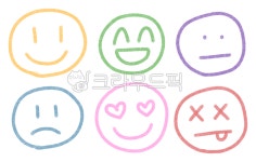 스마일, 그림, 손그림, 일러스트, 다꾸, 사진,이미지,일러스트,캘리그라피 - MONG GEUR작가 크라우드픽 - 저작권 걱정 없는 상업용 이미지