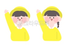 어린이, 어린이집, 유치원, 아동, 유치원생, 사진,이미지,일러스트,캘리그라피 - 이모꼬모작가 크라우드픽 - 저작권 걱정 없는 상업용 이미지