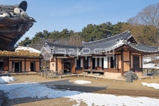 외암민속마을, 외암마을, 눈, 겨울, 양반집, 사진,이미지,일러스트,캘리그라피 - Deep bLUE작가 크라우드픽 - 저작권 걱정 없는 상업용 이미지