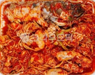 동태알찜, 동태찜, 생선찜, 동태곤이찜, 곤이찜, 사진,이미지,일러스트,캘리그라피 - 먹방작가 크라우드픽 - 저작권 걱정 없는 상업용 이미지