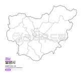 밀양시, 밀양, 지도, 법정동, 경상남도, 사진,이미지,일러스트,캘리그라피 - 웃음마법작가 크라우드픽 - 저작권 걱정 없는 상업용 이미지
