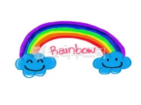 무지개, 레인보우, 구름, 스마일, 비, 사진,이미지,일러스트,캘리그라피 - 유남유남작가 크라우드픽 - 저작권 걱정 없는 상업용 이미지