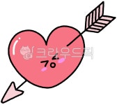 화살, 하트, 큐피트, 사랑, love, 사진,이미지,일러스트,캘리그라피 - 보석바작가 크라우드픽 - 저작권 걱정 없는 상업용 이미지