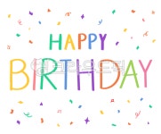 생일축하, 해피벌스데이, happybirthday, 생일, 꽃가루, 사진,이미지,일러스트,캘리그라피 - 프레즌트작가 크라우드픽 - 저작권 걱정 없는... 