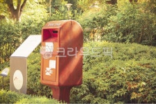 우체통, 길가우체통, 추억우체통, 빨간우체통, 손편지, 사진,이미지,일러스트,캘리그라피 - 소녀감성유니작가 크라우드픽 - 저작권 걱정 없는... 