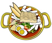 분식, 간식, 야참, 떡뽁이, 즉석떡뽁이, 사진,이미지,일러스트,캘리그라피 - new7draw작가 크라우드픽 - 저작권 걱정 없는 상업용 이미지