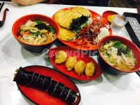 분식, 분식세트, 납작, 만두, 김밥, 사진,이미지,일러스트,캘리그라피 - 하이롱베이작가 크라우드픽 - 저작권 걱정 없는 상업용 이미지