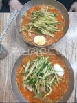 낙산냉면, 냉면, 오이가득, 계란동동, 얼큰, 사진,이미지,일러스트,캘리그라피 - 따릿따작가 크라우드픽 - 저작권 걱정 없는 상업용 이미지