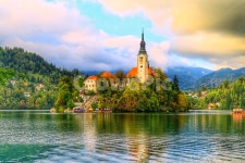 슬로베니아, 블레드, 블레드호수, water, 자연, 사진,이미지,일러스트,캘리그라피 - hdm671122작가 크라우드픽 - 저작권 걱정 없는 상업용... 
