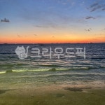 바다, 노을, 파도, 모래사장, sea, 사진,이미지,일러스트,캘리그라피 - 서작가작가 크라우드픽 - 저작권 걱정 없는 상업용 이미지