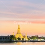 왓아룬, 사원, 노을, 하늘, 왕궁, 사진,이미지,일러스트,캘리그라피 - soully작가 크라우드픽 - 저작권 걱정 없는 상업용 이미지