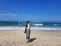 인물, 사람, 풍경, 바다, 해변, 사진,이미지,일러스트,캘리그라피 - 문꽃작가 크라우드픽 - 저작권 걱정 없는 상업용 이미지